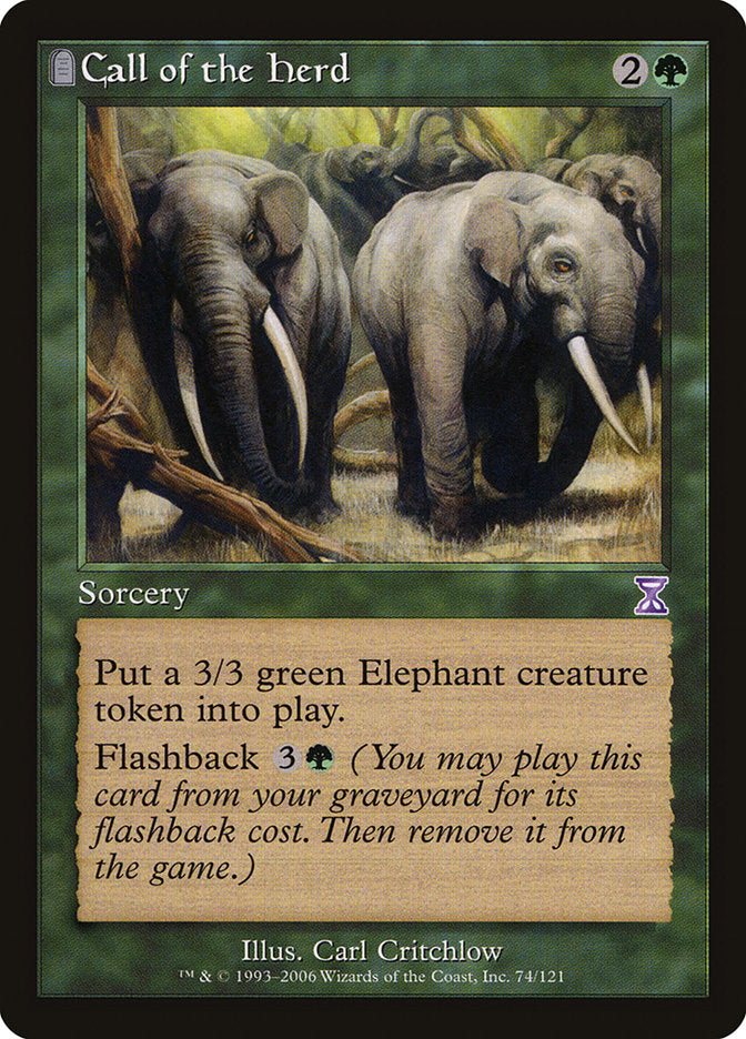 Call of the Herd [Time Spiral Timeshifted] | Black Swamp Games