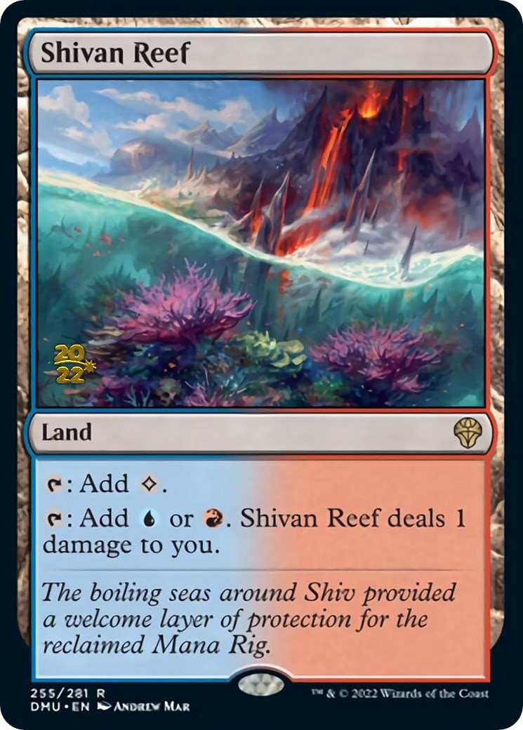 Shivan Reef [Dominaria United Prerelease Promos] | Black Swamp Games