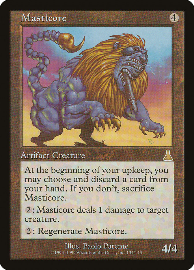 Masticore [Urza's Destiny] | Black Swamp Games