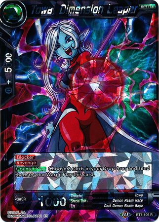 Towa, Dimension Leaper (BT7-106) [Assault of the Saiyans] | Black Swamp Games