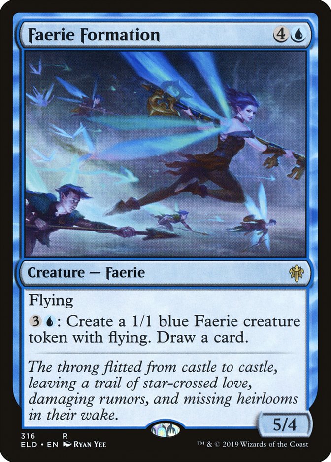 Faerie Formation [Throne of Eldraine] | Black Swamp Games