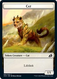 Cat // Human Soldier (003) Double-Sided Token [Ikoria: Lair of Behemoths Tokens] | Black Swamp Games