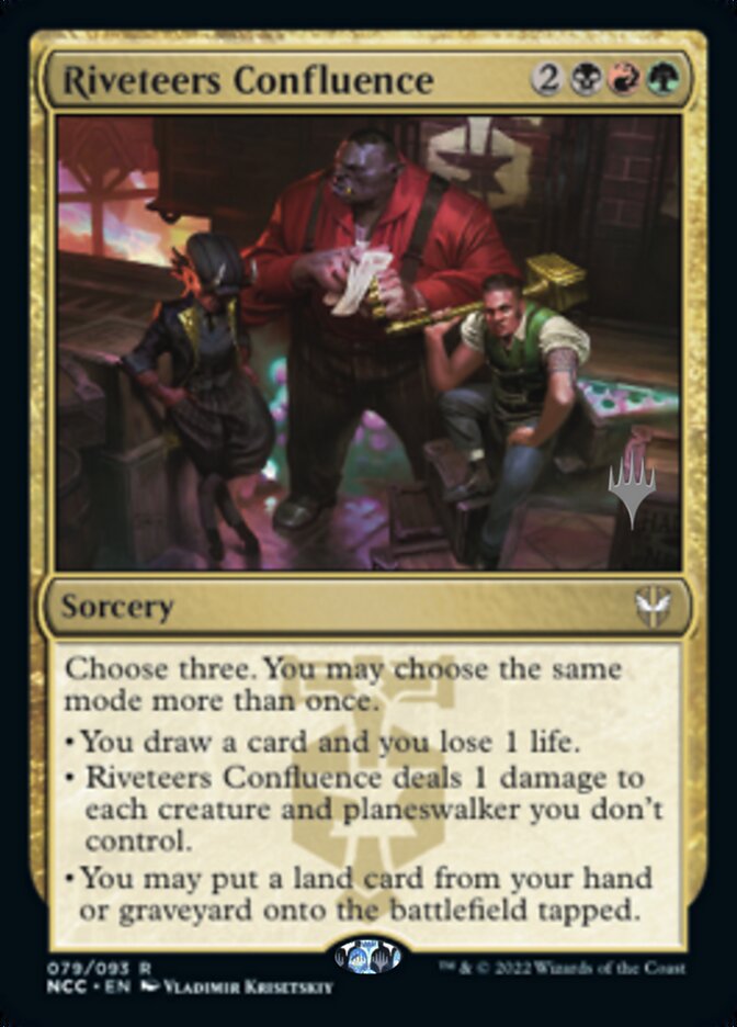 Riveteers Confluence (Promo Pack) [Streets of New Capenna Commander Promos] | Black Swamp Games