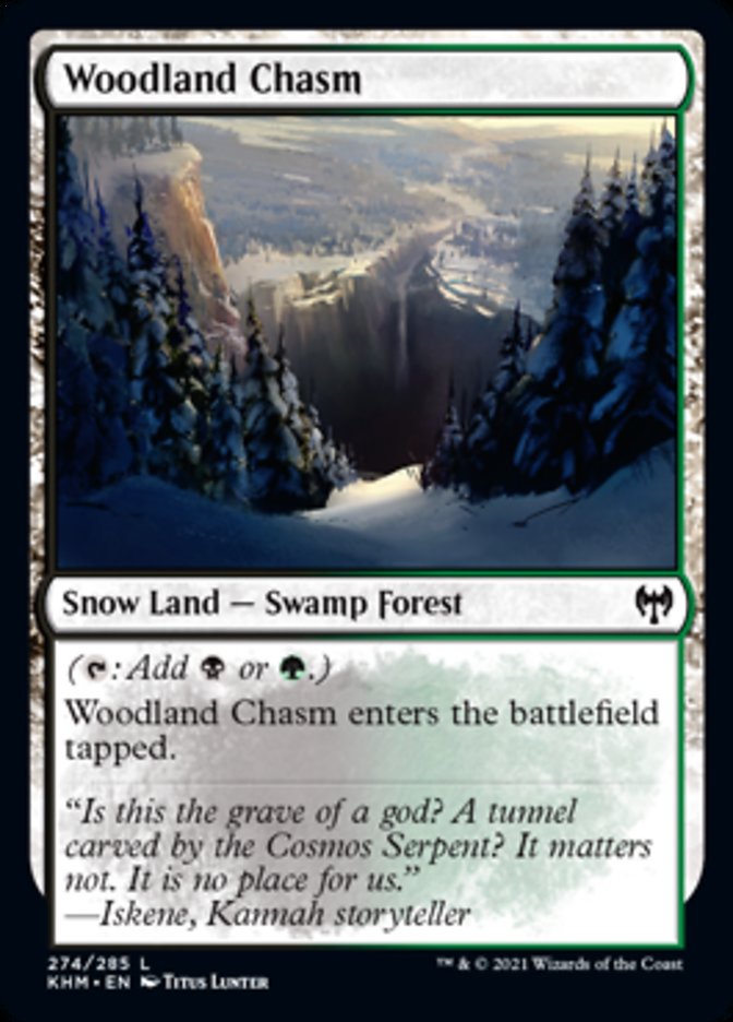 Woodland Chasm [Kaldheim] | Black Swamp Games