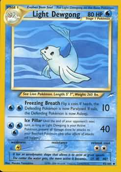 Light Dewgong (45/105) [Neo Destiny Unlimited] | Black Swamp Games