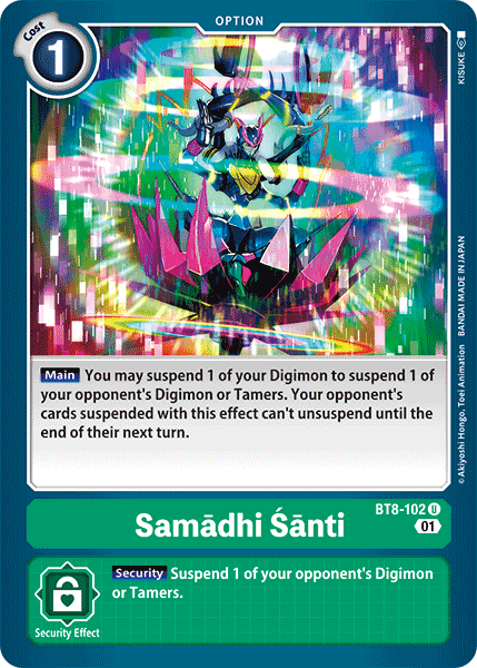 Samadhi Santi [BT8-102] [New Awakening] | Black Swamp Games