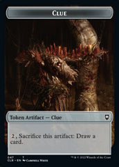 Shapeshifter (022) // Clue Double-Sided Token [Commander Legends: Battle for Baldur's Gate Tokens] | Black Swamp Games