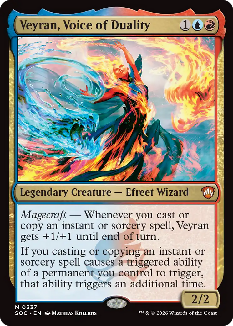 Veyran, Voice of Duality [Secrets of Strixhaven Commander] | Black Swamp Games