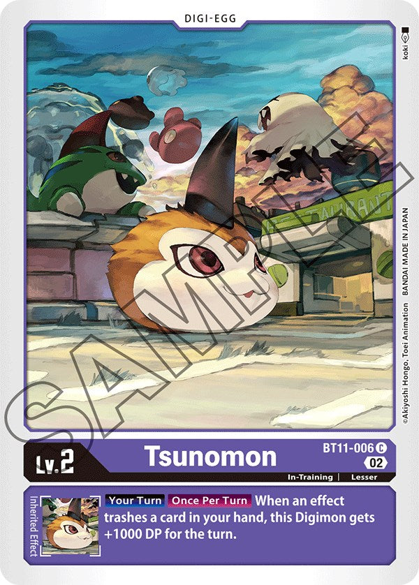 Tsunomon [BT11-006] [Dimensional Phase] | Black Swamp Games