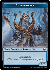 Dragon // Shapeshifter (0008) Double-Sided Token [Modern Horizons 3 Commander Tokens] | Black Swamp Games