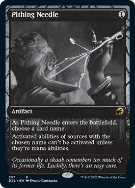 Pithing Needle [Innistrad: Double Feature] | Black Swamp Games