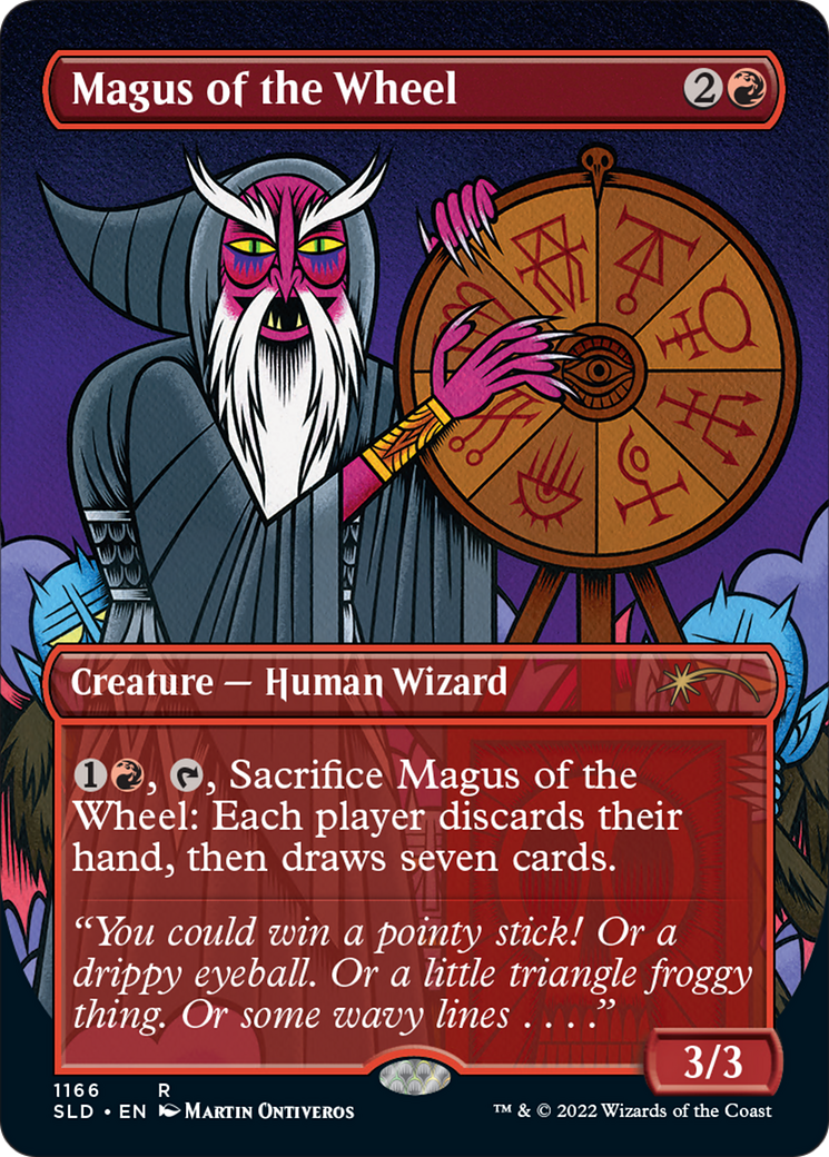 Magus of the Wheel (Borderless) [Secret Lair Drop Series] | Black Swamp Games