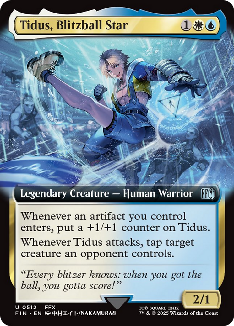 Tidus, Blitzball Star (Extended Art) [FINAL FANTASY] | Black Swamp Games