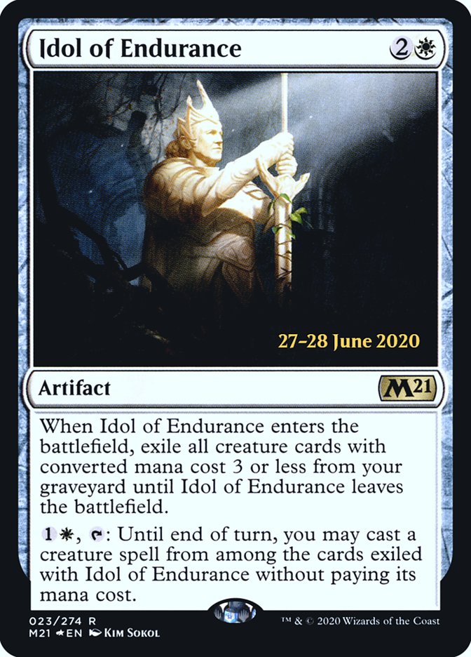 Idol of Endurance [Core Set 2021 Prerelease Promos] | Black Swamp Games
