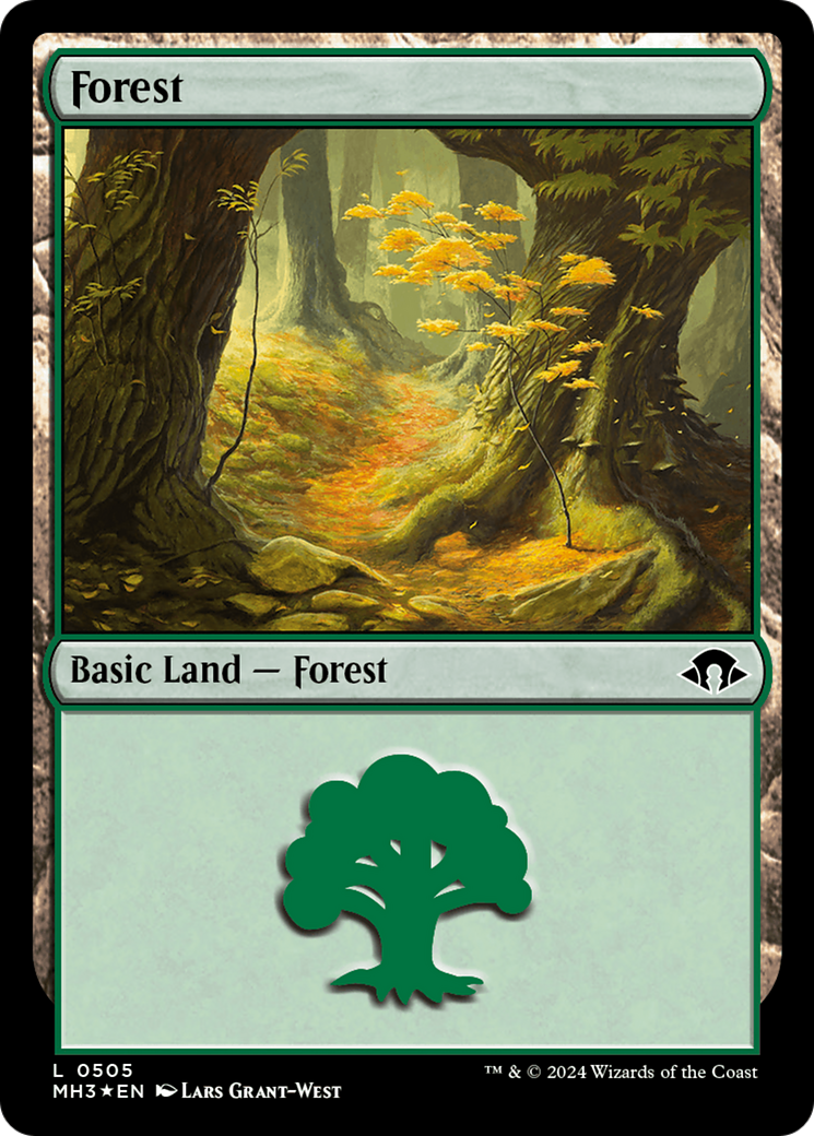 Forest (0505) (Ripple Foil) [Modern Horizons 3] | Black Swamp Games