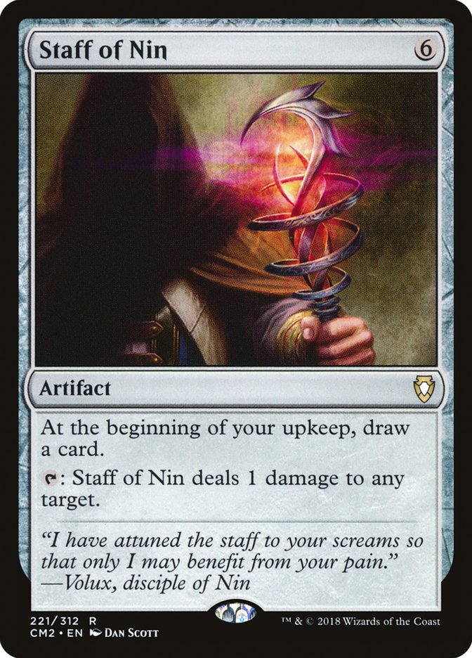 Staff of Nin [Commander Anthology Volume II] | Black Swamp Games