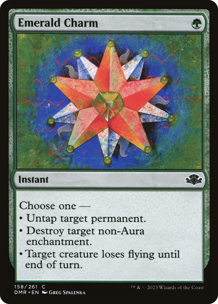 Emerald Charm [Dominaria Remastered] | Black Swamp Games