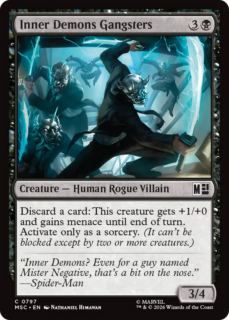 Inner Demons Gangsters [Marvel Super Heroes Commander] | Black Swamp Games
