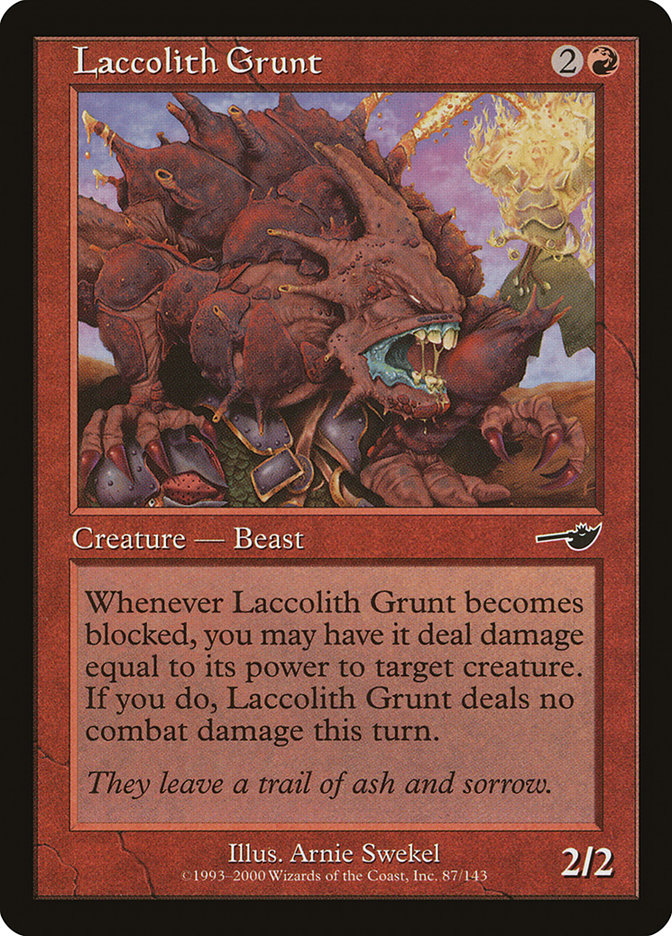 Laccolith Grunt [Nemesis] | Black Swamp Games