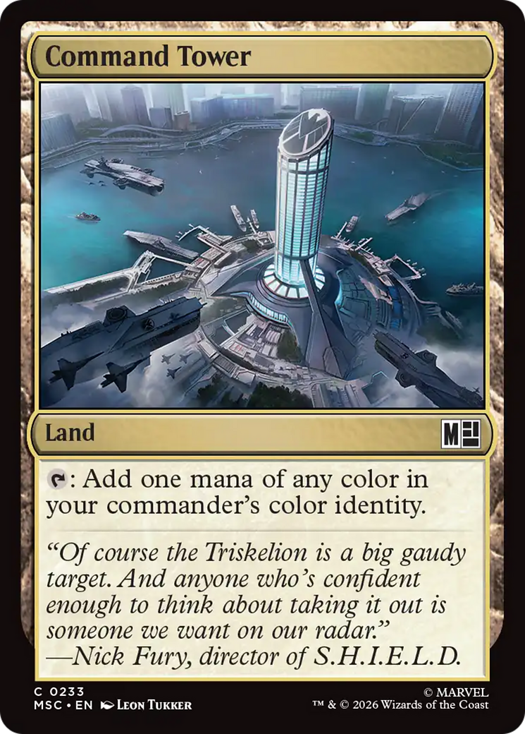 Command Tower [Marvel Super Heroes Commander] | Black Swamp Games