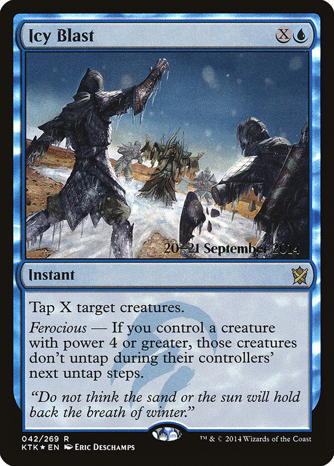 Icy Blast [Khans of Tarkir Prerelease Promos] | Black Swamp Games