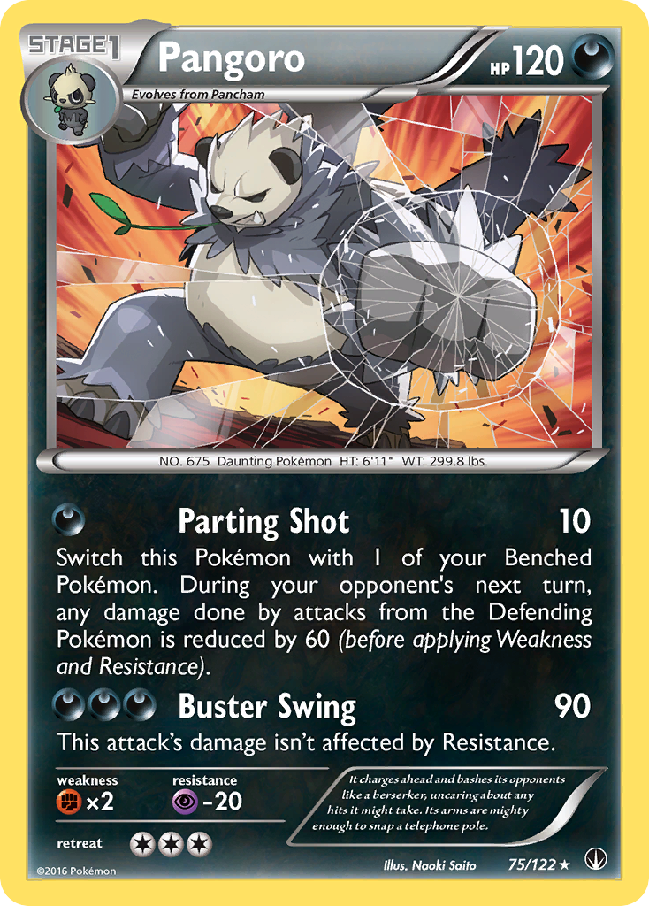 Pangoro (75/122) [XY: BREAKpoint] | Black Swamp Games