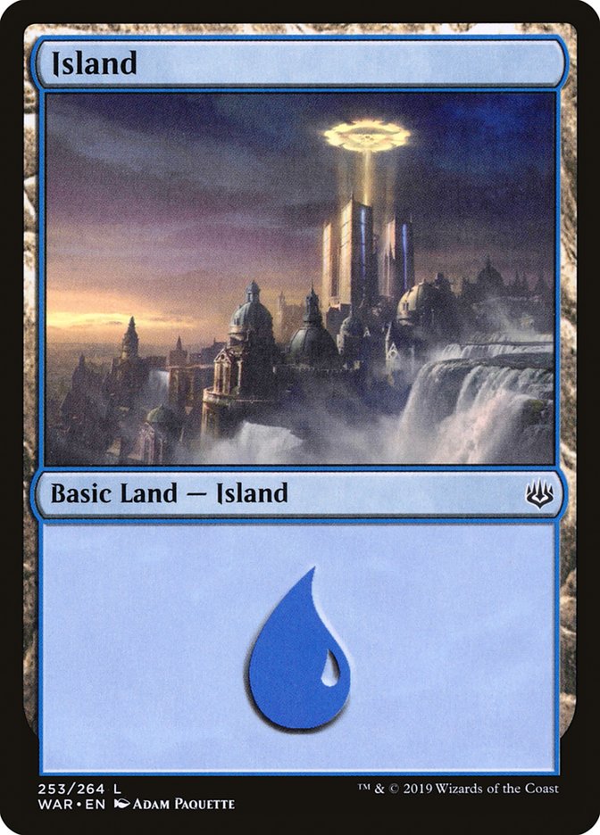 Island (253) [War of the Spark] | Black Swamp Games