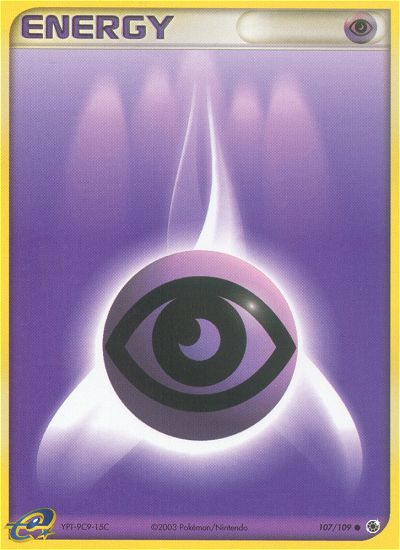 Psychic Energy (107/109) [EX: Ruby & Sapphire] | Black Swamp Games