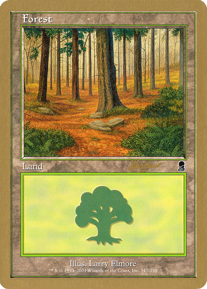 Forest (shh347) (Sim Han How) [World Championship Decks 2002] | Black Swamp Games