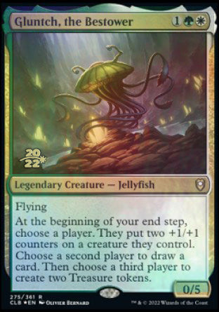 Gluntch, the Bestower [Commander Legends: Battle for Baldur's Gate Prerelease Promos] | Black Swamp Games