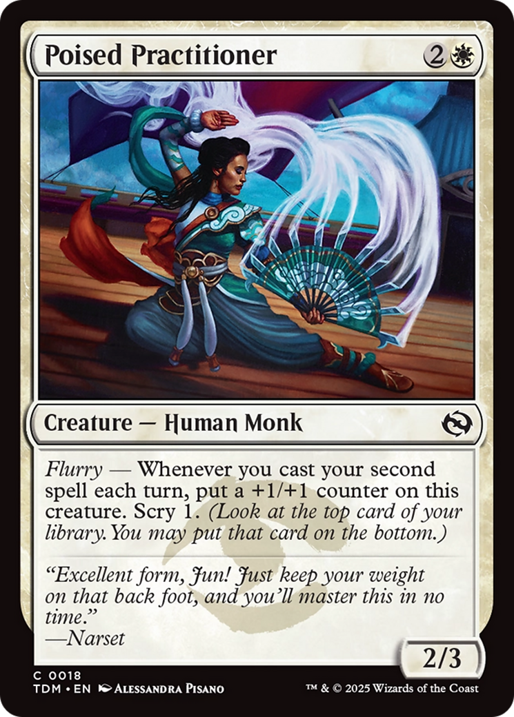 Poised Practitioner [Tarkir: Dragonstorm] | Black Swamp Games