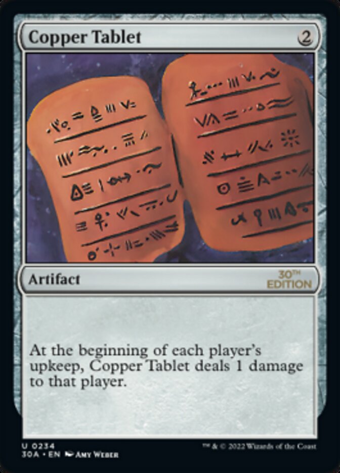 Copper Tablet [30th Anniversary Edition] | Black Swamp Games