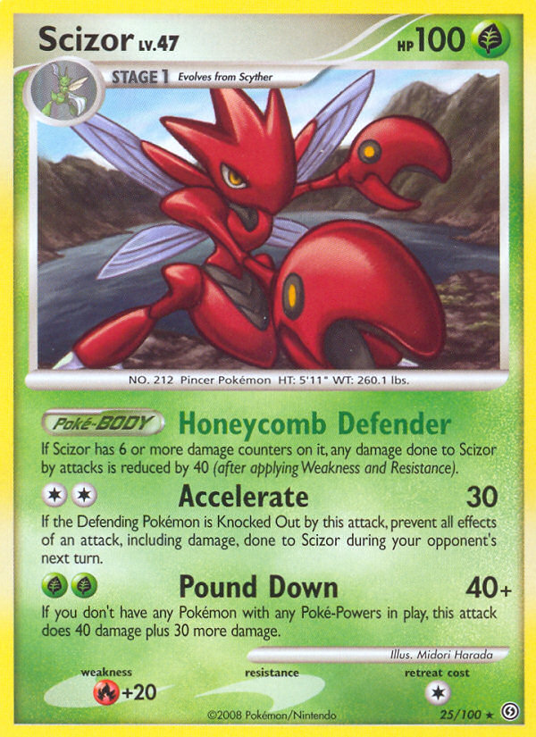Scizor (25/100) [Diamond & Pearl: Stormfront] | Black Swamp Games