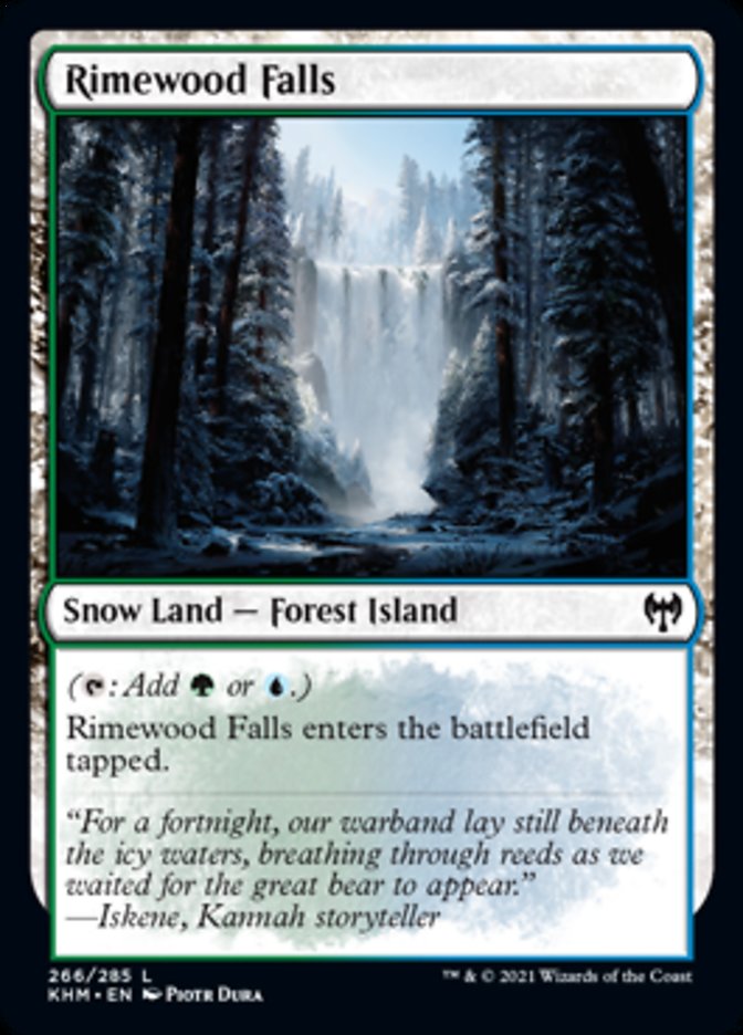 Rimewood Falls [Kaldheim] | Black Swamp Games