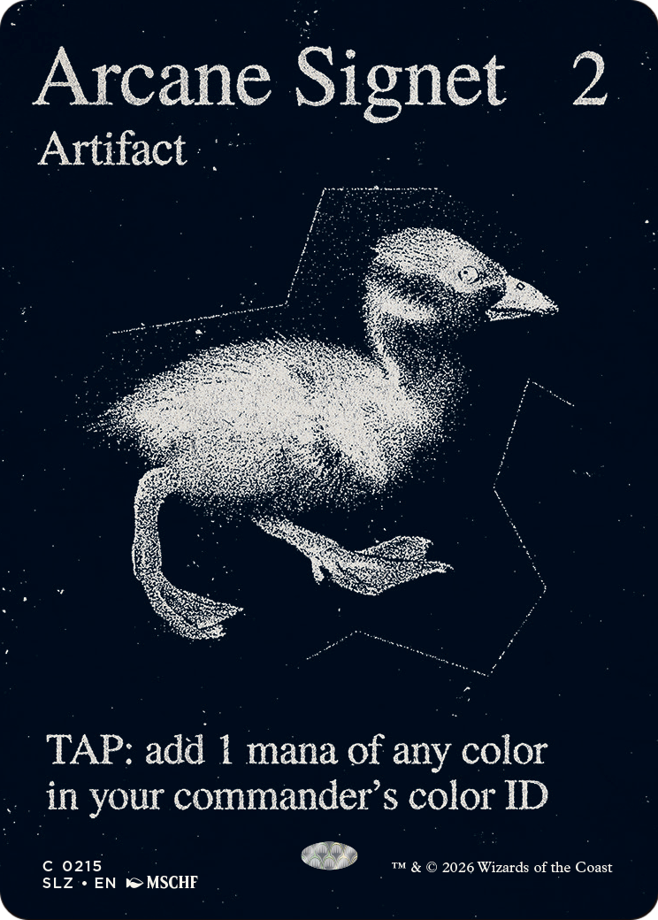 Arcane Signet (0215) [Secret Lair x MSCHF: The Zeta Set] | Black Swamp Games
