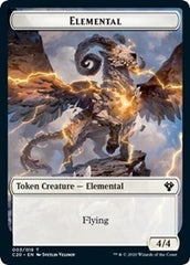 Elemental (003) // Soldier Double-Sided Token [Commander 2020 Tokens] | Black Swamp Games
