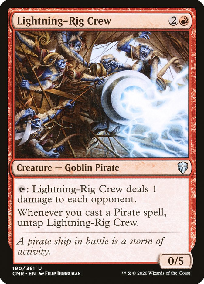 Lightning-Rig Crew [Commander Legends] | Black Swamp Games
