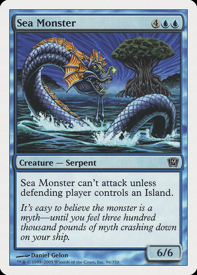 Sea Monster [Ninth Edition] | Black Swamp Games
