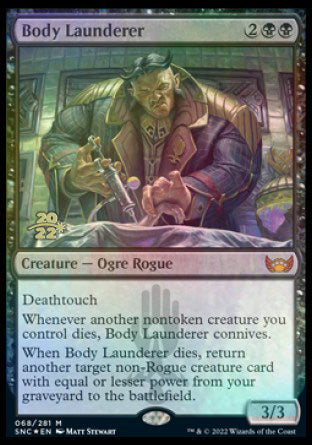 Body Launderer [Streets of New Capenna Prerelease Promos] | Black Swamp Games