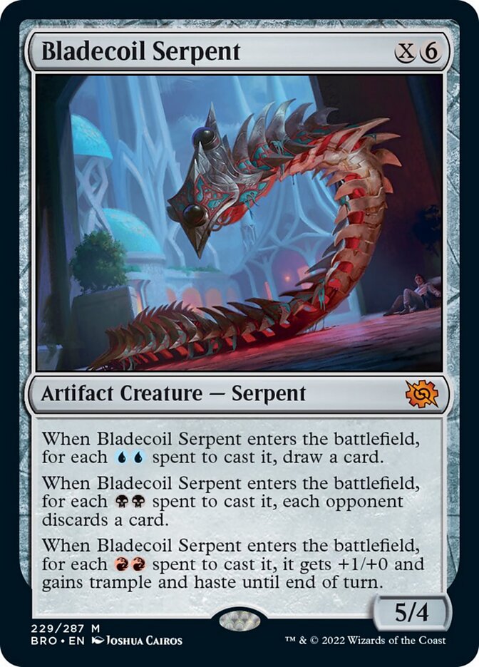 Bladecoil Serpent [The Brothers' War] | Black Swamp Games