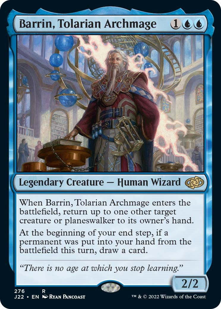 Barrin, Tolarian Archmage [Jumpstart 2022] | Black Swamp Games