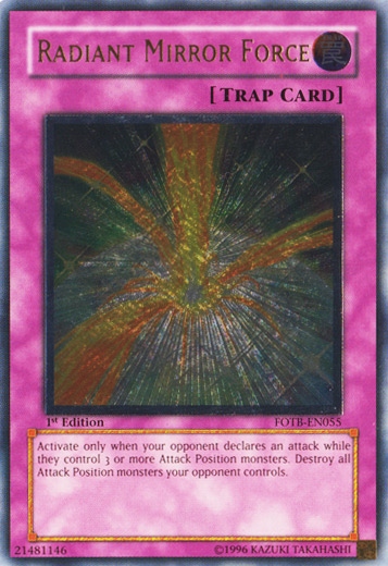 Radiant Mirror Force [FOTB-EN055] Ultimate Rare | Black Swamp Games