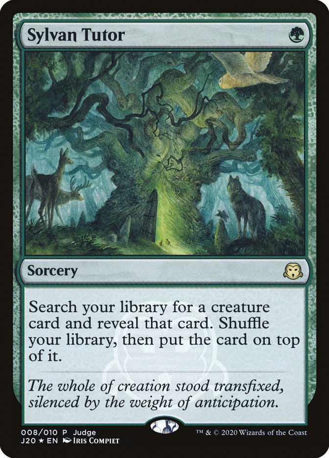 Sylvan Tutor [Judge Gift Cards 2020] | Black Swamp Games