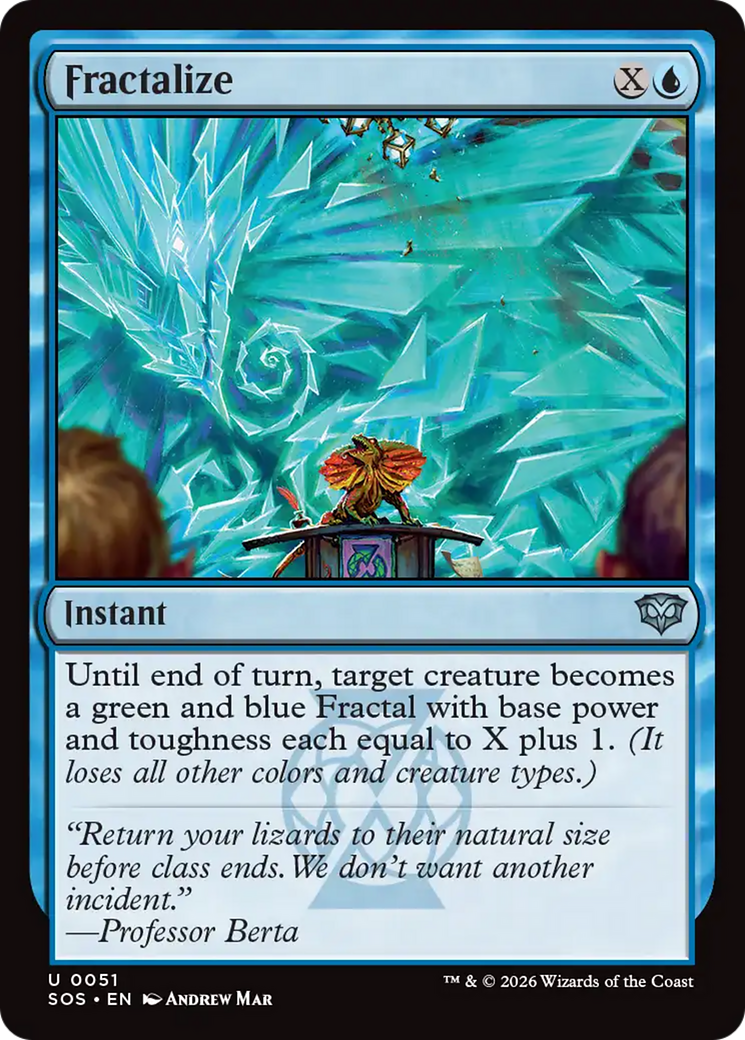 Fractalize [Secrets of Strixhaven] | Black Swamp Games