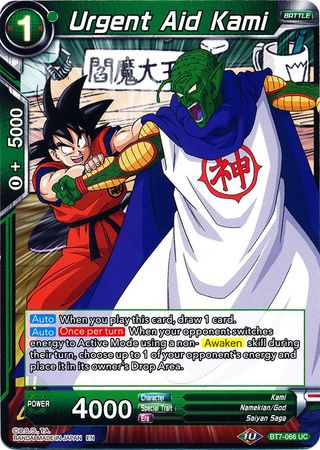 Urgent Aid Kami (BT7-066) [Assault of the Saiyans] | Black Swamp Games