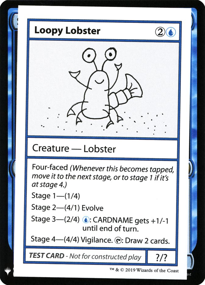 Loopy Lobster [Mystery Booster Playtest Cards] | Black Swamp Games