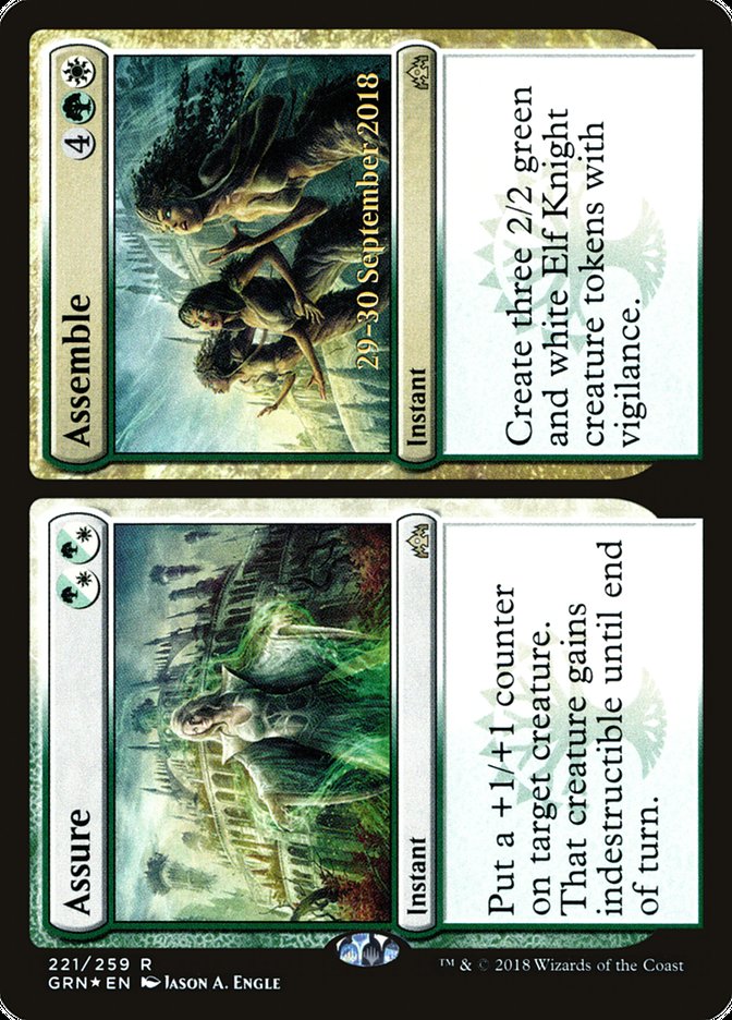 Assure // Assemble [Guilds of Ravnica Prerelease Promos] | Black Swamp Games