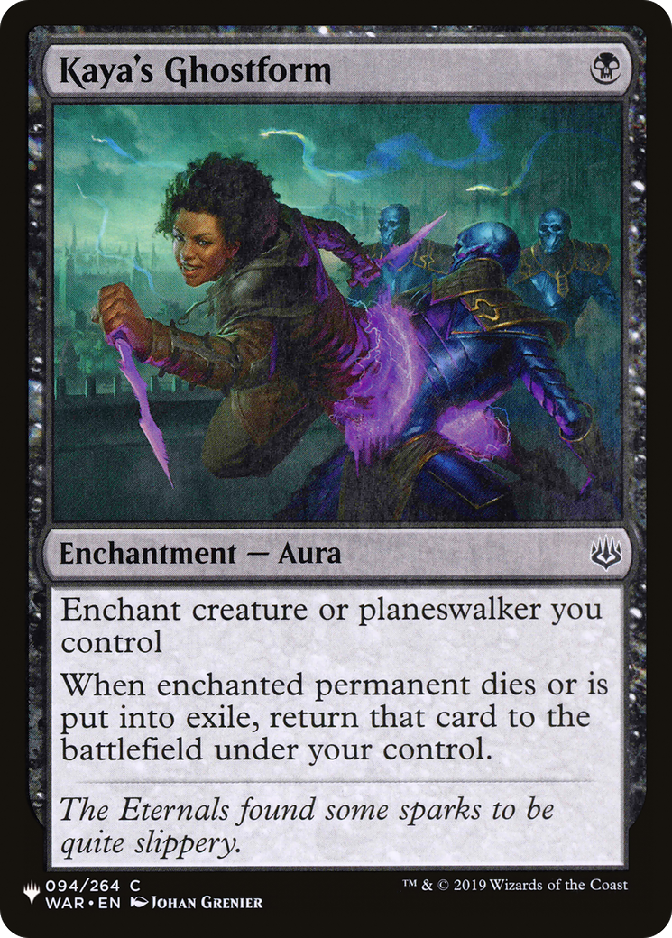 Kaya's Ghostform [The List] | Black Swamp Games