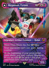 Megatron, Tyrant // Megatron, Destructive Force (Shattered Glass) [Transformers] | Black Swamp Games