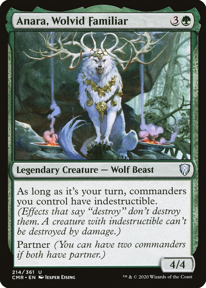 Anara, Wolvid Familiar [Commander Legends] | Black Swamp Games